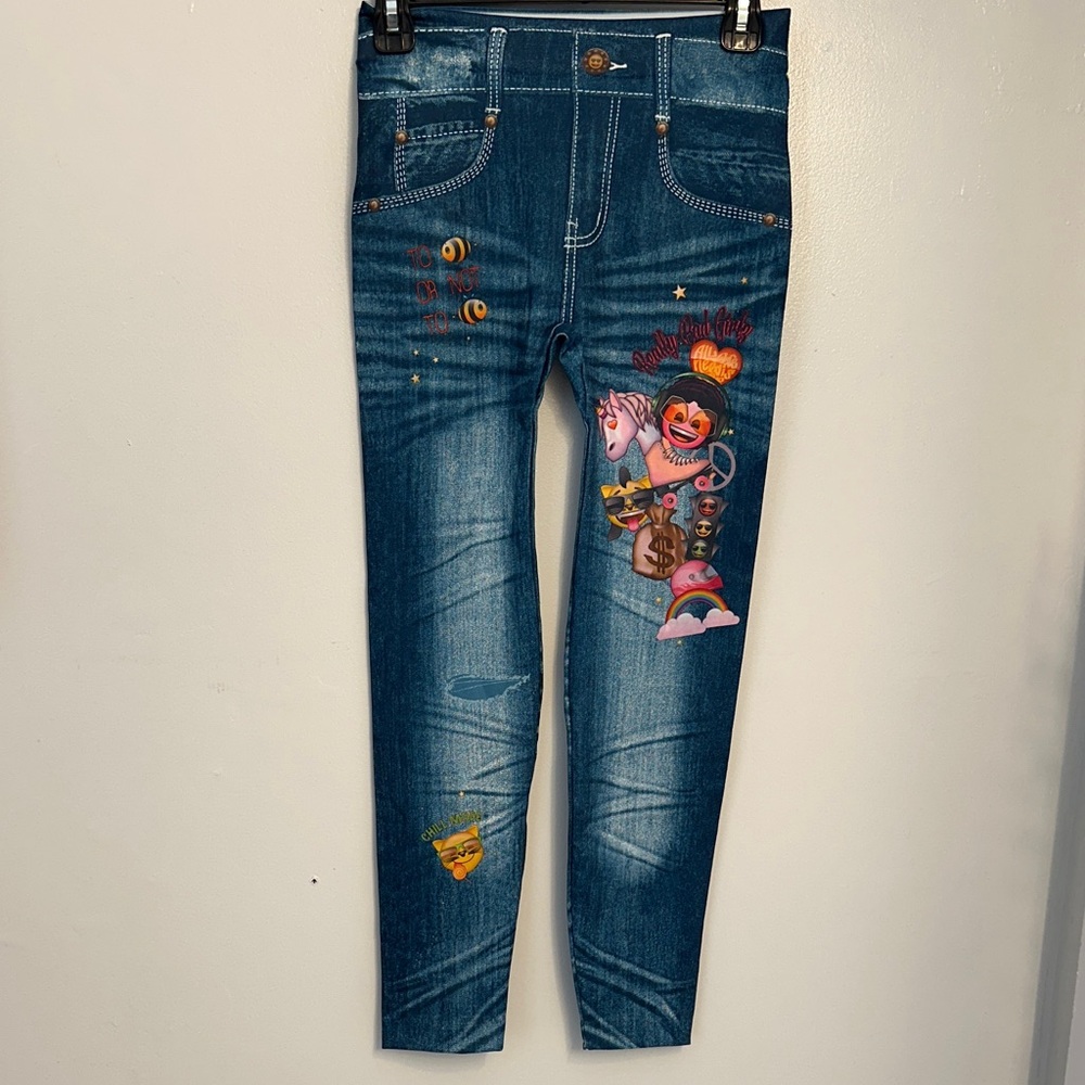 Emoji Jeggings